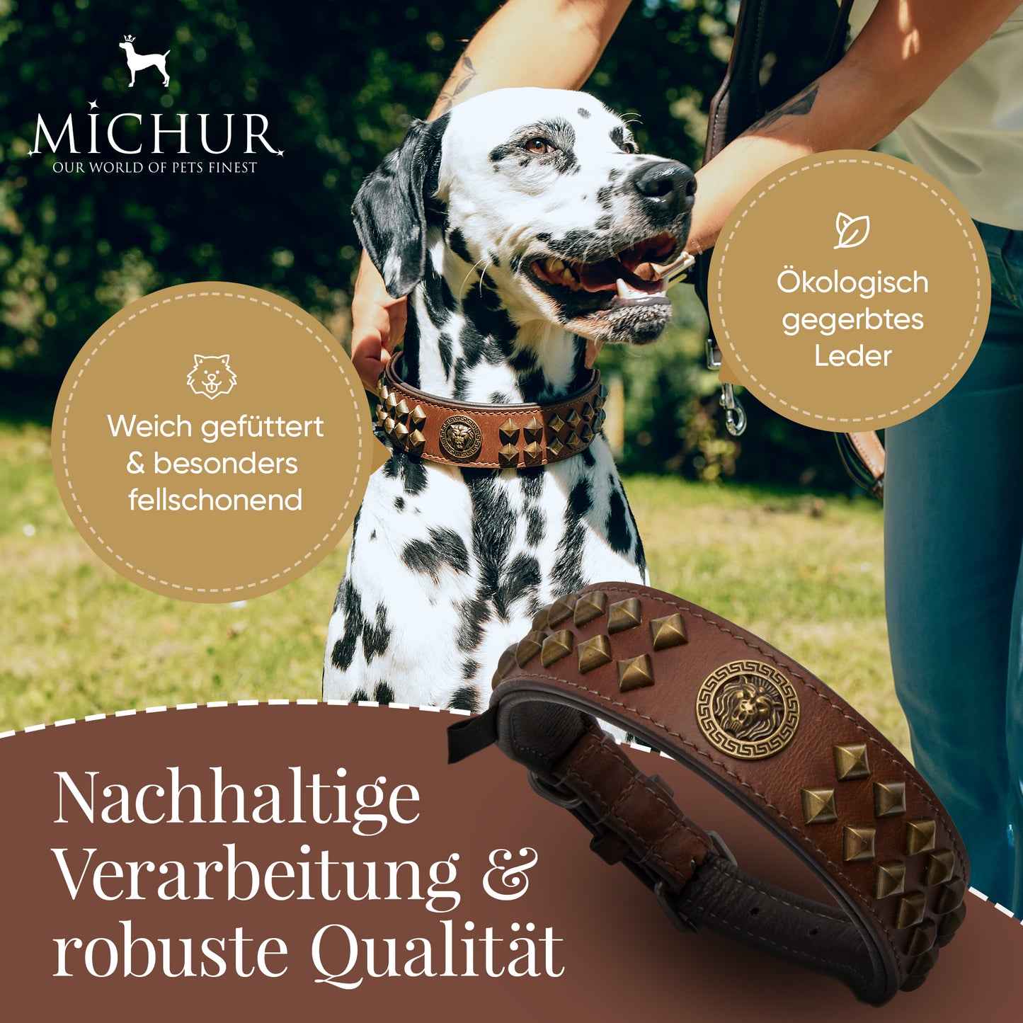 Diego Braun Hundehalsband