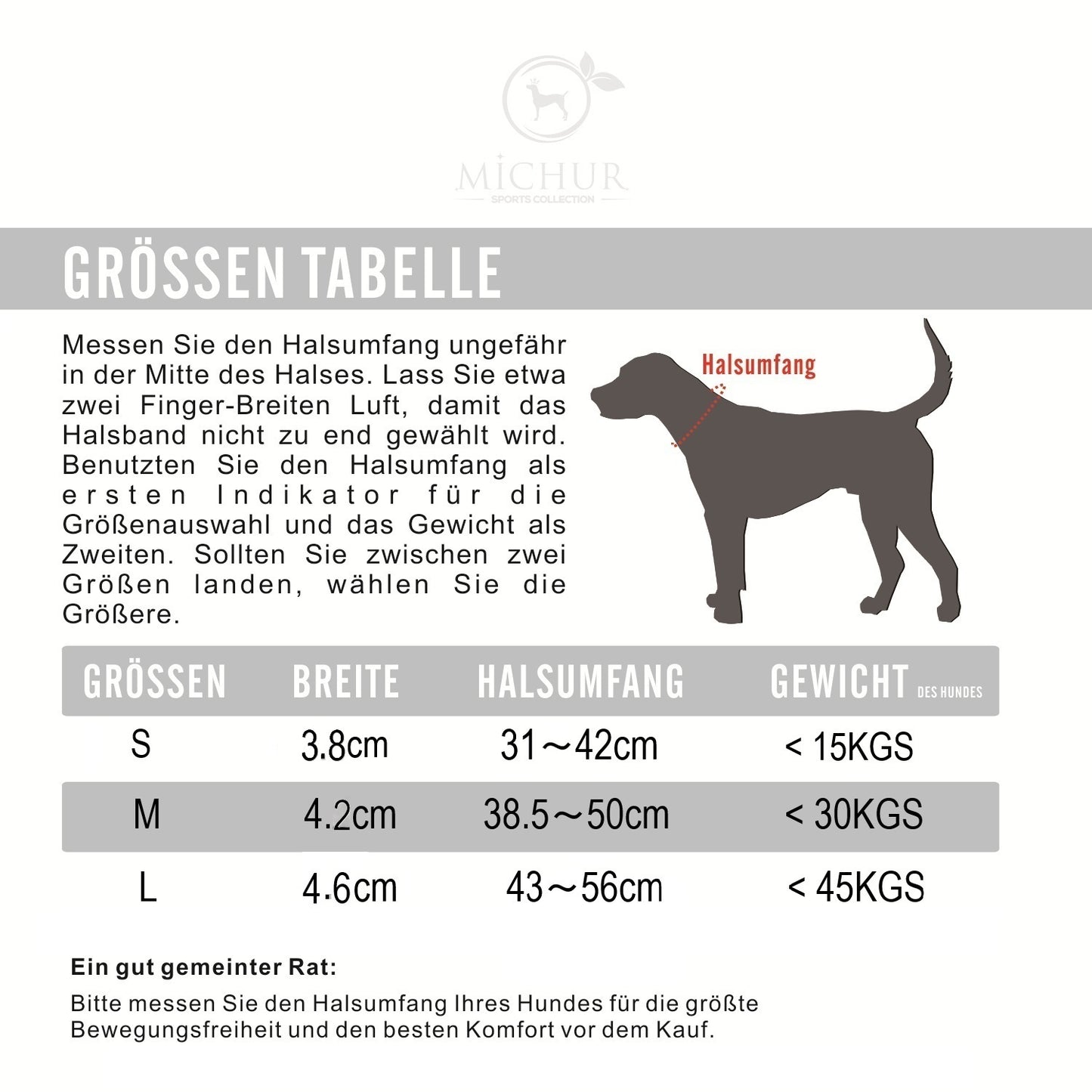 Bruno Hundehalsband Rot