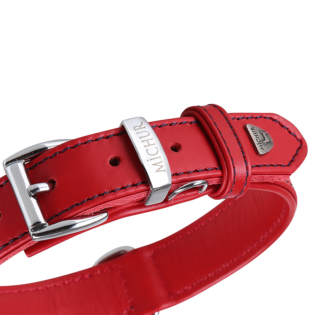 Classica Rot Hundehalsband
