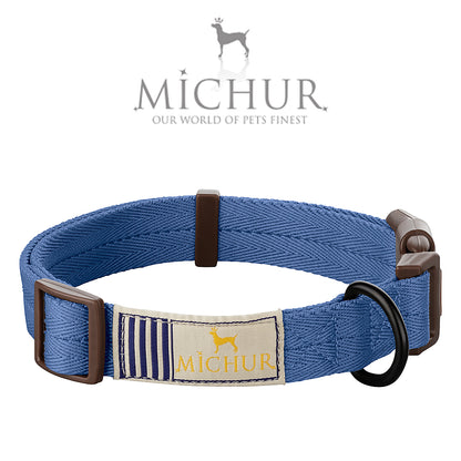 Carola Hundehalsband Blau