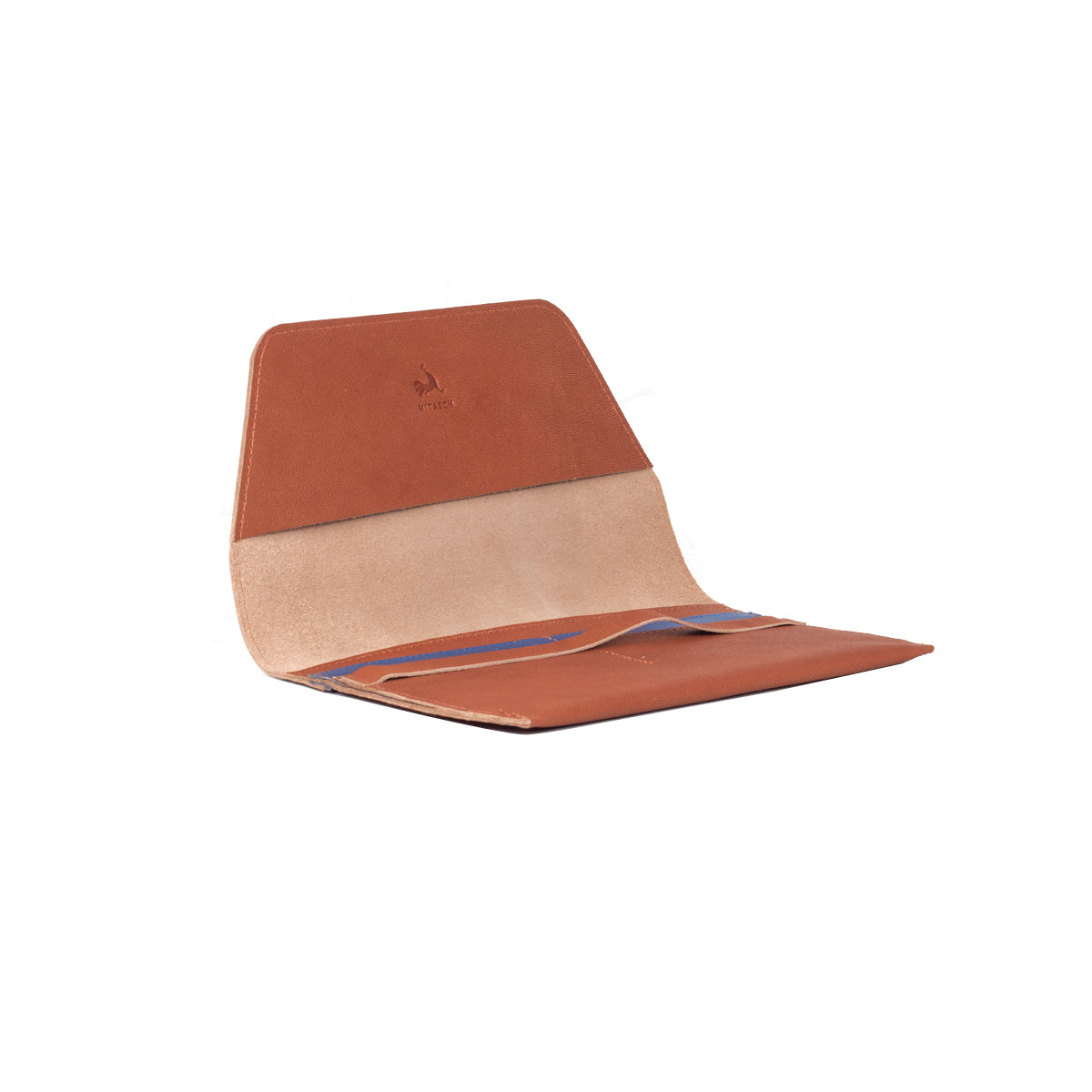 Leather pouch Leonore for passports 