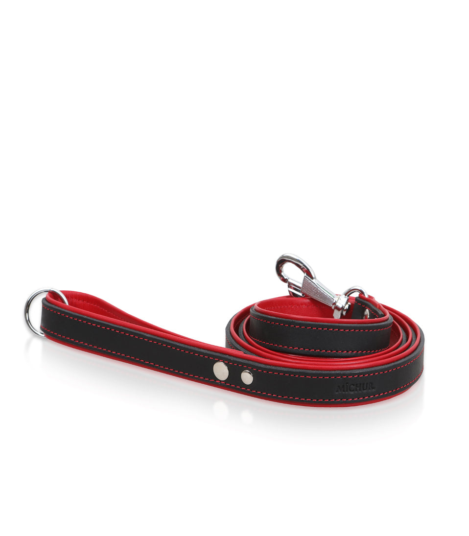 Minimo dog leash red 