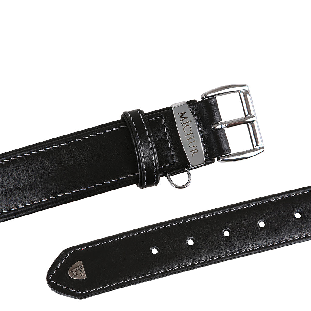 Classica Schwarz Hundehalsband