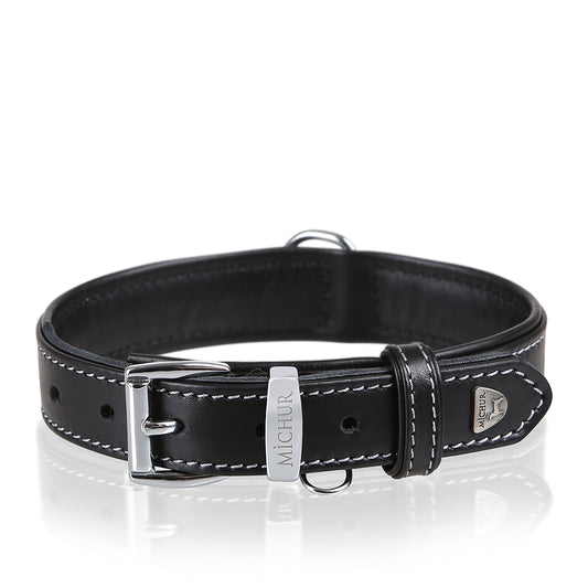 Classica Schwarz Hundehalsband