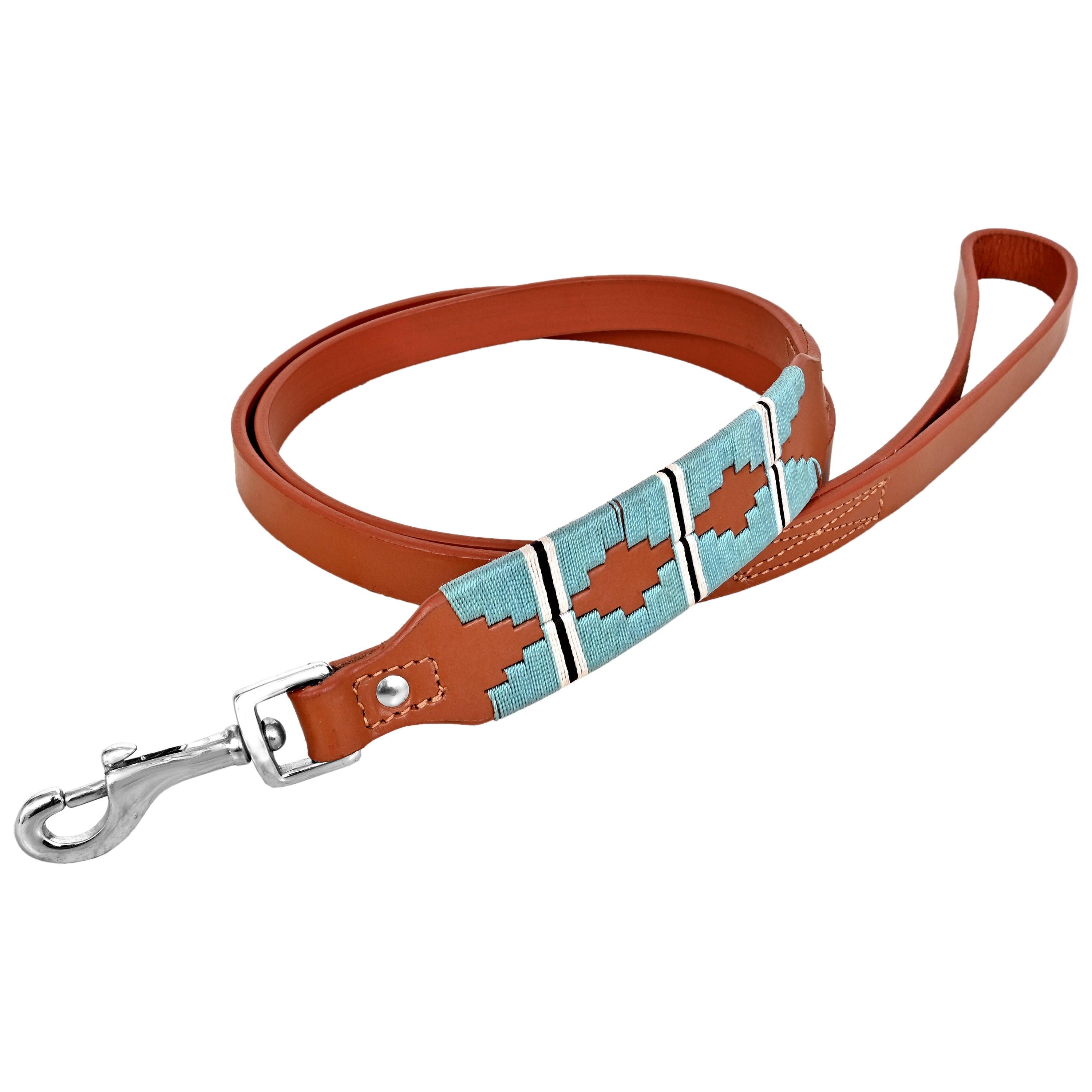 Pippa dog leash turquoise 