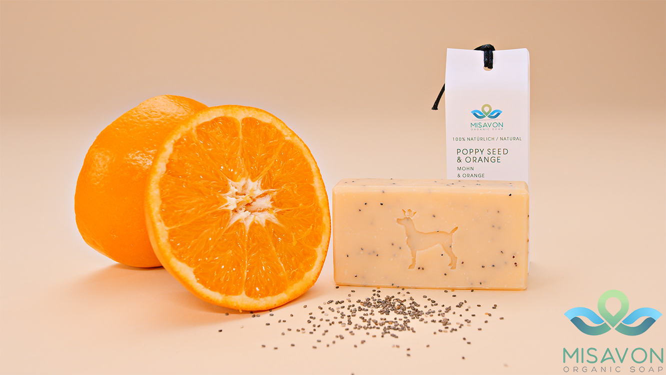 Misavon Hand Soap Poppy Seed &amp; Orange 