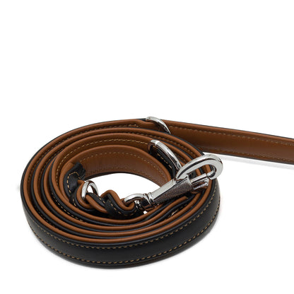 Classica Twist Hundeleine Braun